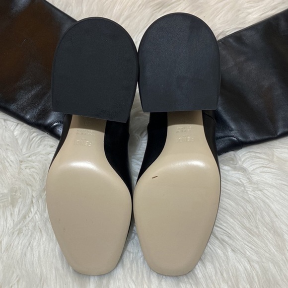 Fendi Buckle detail Block heel Knee high boots size 36EU‎ - Picture 7 of 12